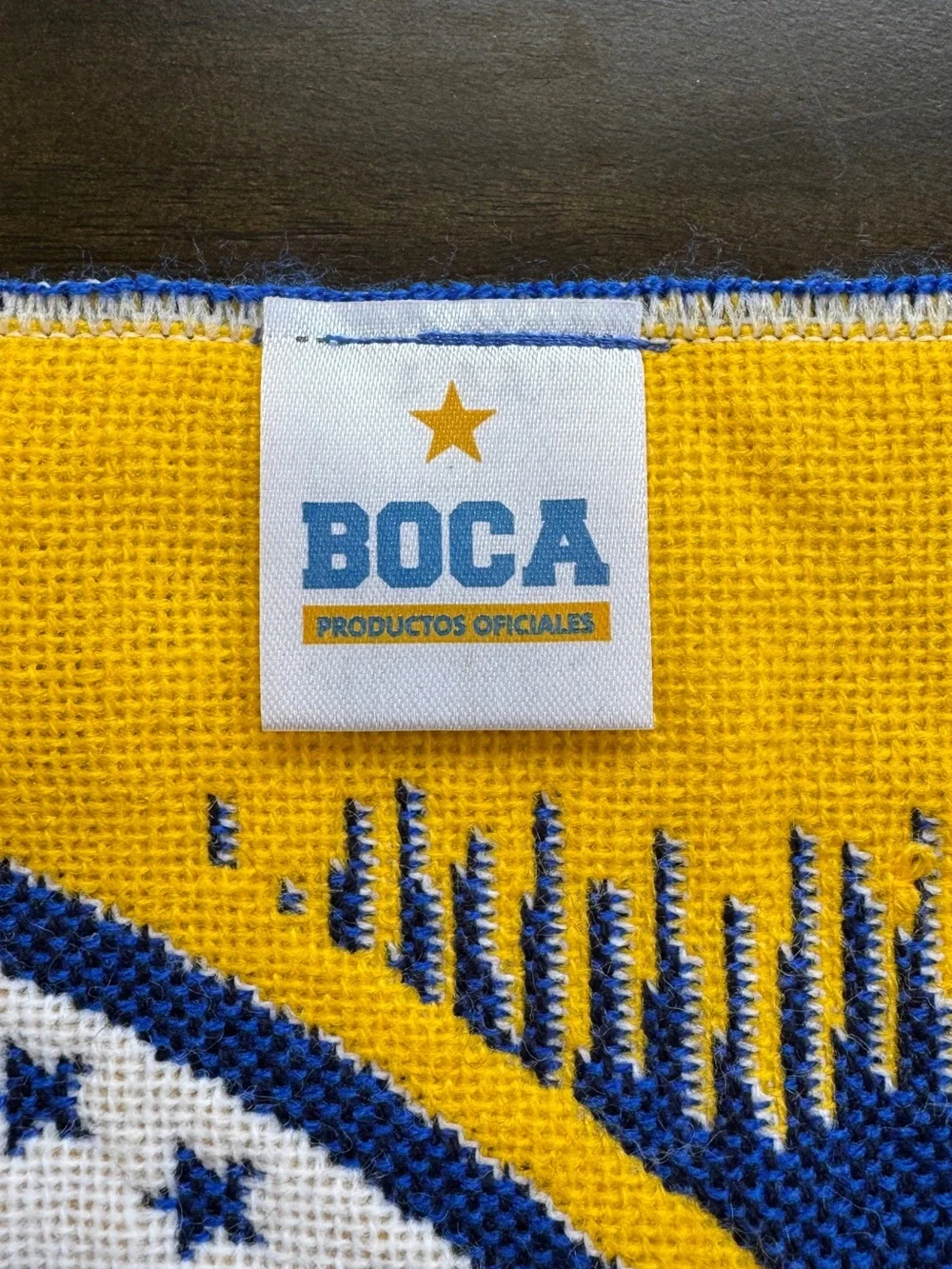 Boca Juniors Soccer Winter Hat & Scarf Set – Excellent Condition
